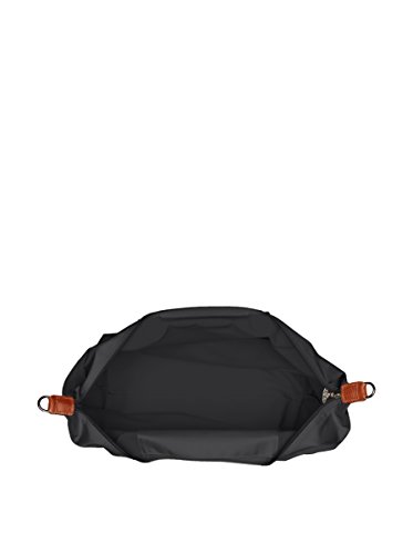 Longchamp Le Pliage Expandable Travel Duffel Weekender, Gun, 17.75