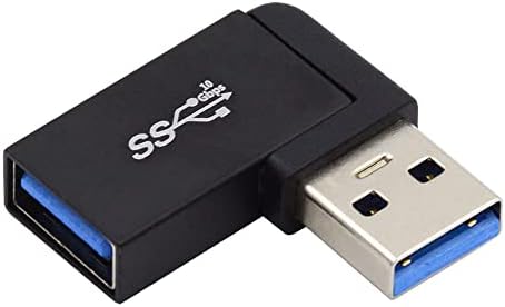 USB3.1 USB-C Type-C 90 Degree Up Down Angled Male To Straight Male 10Gbps Cable - View #3