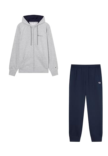 Survêtement zippé à capuche Fleece Champion pour homme en coton mélangé
