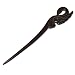FREUDEWOOD Swan Handmade Carved Wood Hair Stick