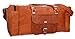 Gusti Reisetasche Leder Herren - Harvey Damen und Herren Saunatasche Weekender Koffer Vintage Sporttasche Leder Braun - Foldy Bags - Travel Bag
