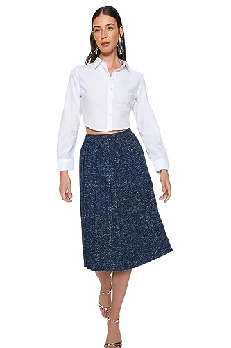 Jupe midi droite Trendyol pour femme une coupe reguliere elegante