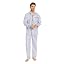 Gray-blue Vertical Stripes on White