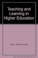 Teaching and Learning in Higher Education 0856330949 Book Cover
