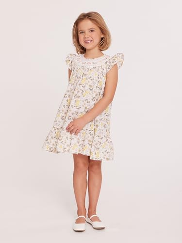 Bonnie Jean Girls Floral Print Smocked Dress3