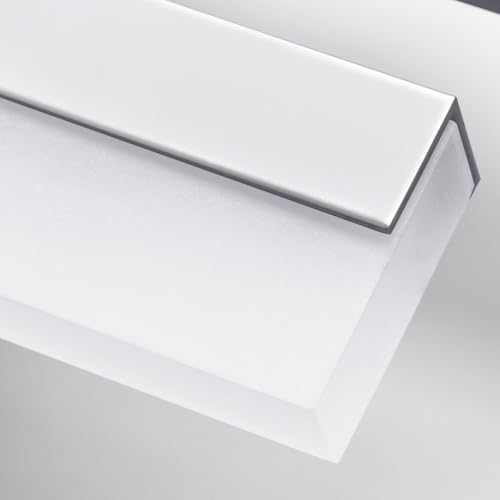 Image of PRESDE 24 inch Inch LED Vanity Light Silver Bathroom Light Fixtures Over Mirror Modern Bath Wall Lighting Bar Dimmable