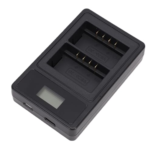 Cargador Rápido de Batería Portátil y Compacto para Viajes y Fotografía