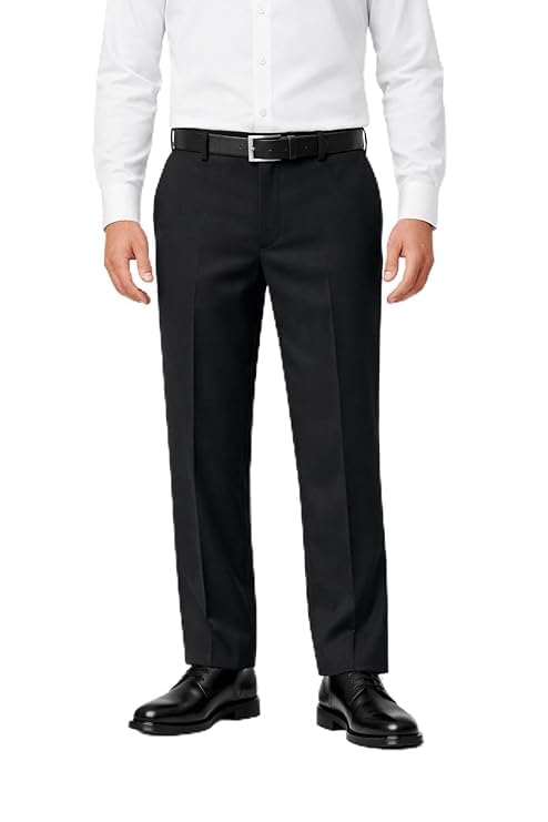 Men's Formal Trouser Slim Fit Tailored Design | Comfortable & Structured Look Clean Finish | Elegant Styling Daily Office, Formal Business Wear-picture-35