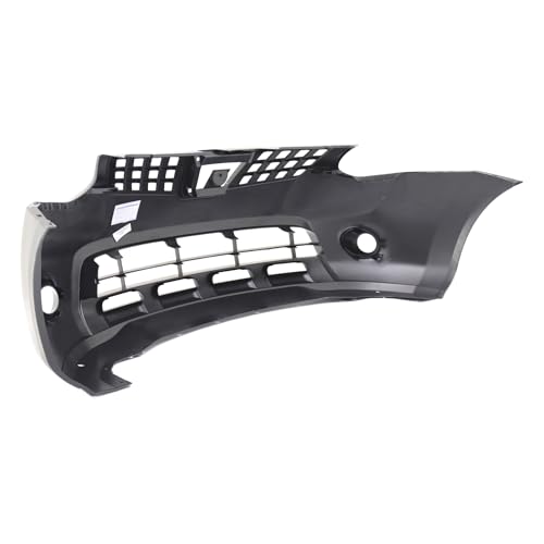 Image of Compatible with Nissan Rogue 2008-2010 Front Bumper Cover | Primed, Without Parking Sensor Holes, Without Tow Hook Hole, Ready to Paint, OEM FBM22JM04J, NI1000251