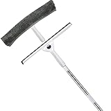 【Kit de limpieza de ventanas 2 en 1】El kit multiusos incluye paños de microfibra y una escobilla de goma, hace que la limpieza de ventanas sea más rápida y limpia. Este kit también se puede utilizar como herramienta de limpieza de parabrisas reutilizable.
