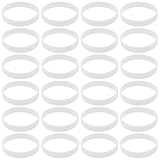 Experiencia cómoda: delicada pulsera de brillo y brillo con un diseño simple, esta pulsera es fácil de usar y adecuada para todos, la pulsera y flexible está hecha de material confiable para garantizar que no irritará su piel, puede usar con confianza.