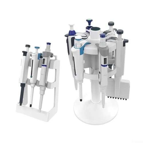Soporte de pipetas de laboratorio ajustable para evitar caídas y roturas 7