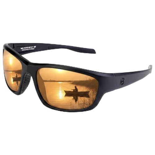 Image of Polarized HD Genuine Glass Sunglasses for Men and Women, Italian Design, Anti-Glare,UV400,Corning True Glass Lenses