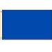 Solid Royal Blue 3x5 Polyester Flag