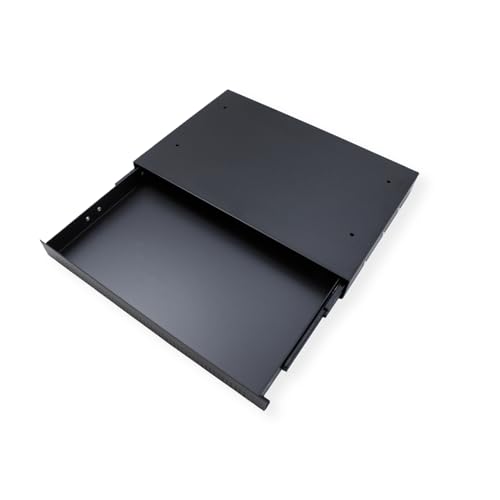 ROLINE Untertisch-Schublade, slim, Schwarz