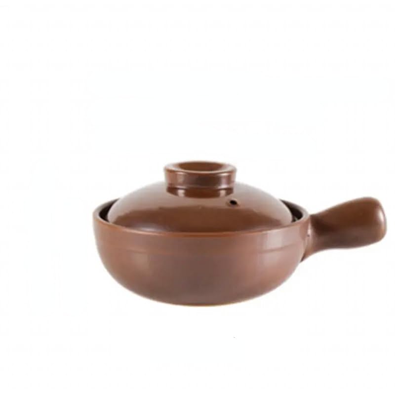 Schmortopf 650 ml, 900 ml, Auflauf, Reis, Nudeln, Brei, Milch, Suppe, Ton, Eintopf, Steingut-Kochtopf Schmortopf Mit Deckel(B 650ML)