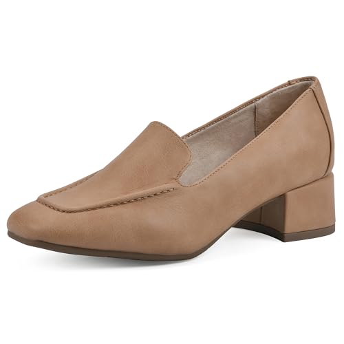 Image of CLIFFS BY WHITE MOUNTAIN Women's Quinta Low Block Heel Loafer