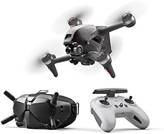 DJI FPV Combo, First Person View Drone UAV Quadcopter with 4K Camera, Immersive Flight Experience, S Flight Mode, Super-Wide 150° FOV, HD Low-Latency Transmission, Emergency Brake and Hover, Gray