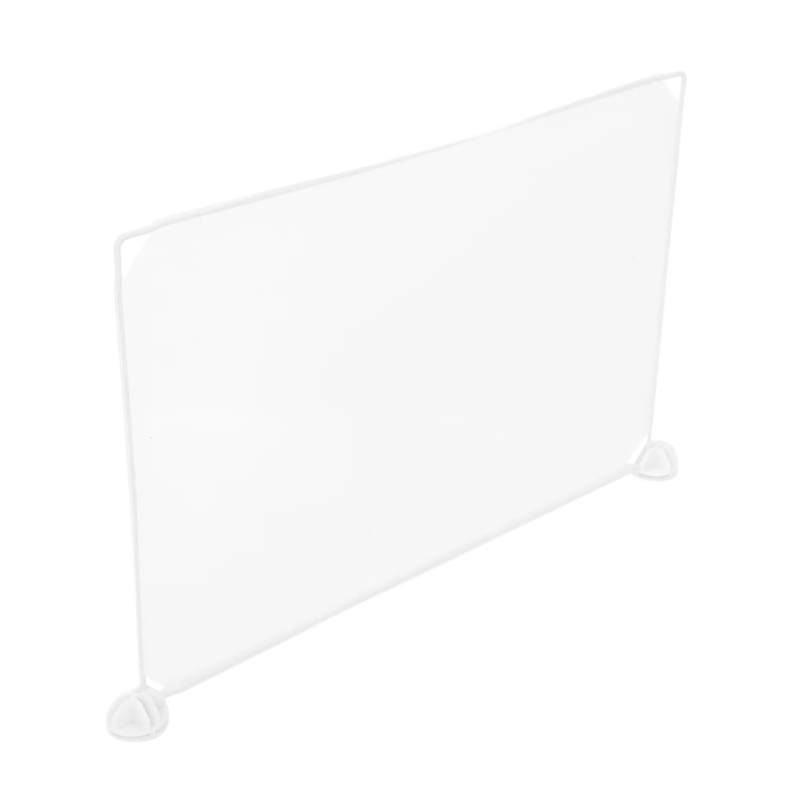 Set di divisori trasparenti da scrivania, 1 protezione per starnuti in plastica, per ufficio, scuola, negozi, banche, banconi della reception, migliora la privacy e la sicurezza, facile da installare