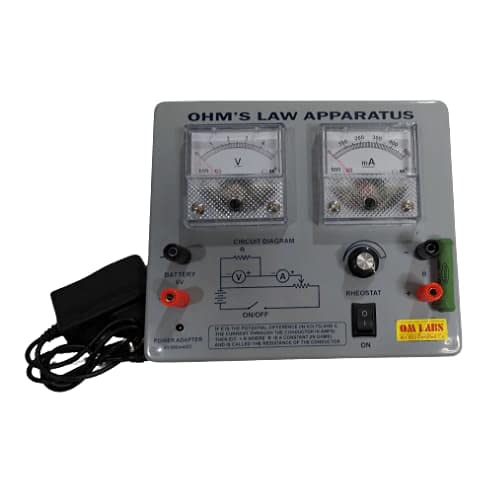 Ohms Law Apparatus With Adapter BRAND OM LABS (B095NVFP8R) Amazon Price History, Amazon Price Tracker
