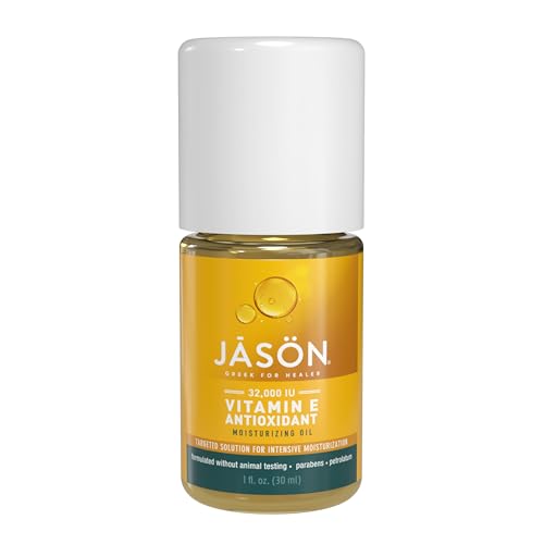 JASON Vitamin E 32 000 IU Moisturizing Oil  For Targeted Solutions 1 Fluid Ounces
