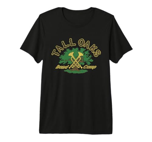 Vintage Tall Oaks Band Camp Premium Tri-Blend T-Shirt
