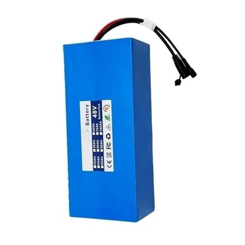 MDFCJHS Batería 13S5P de 48 V, 30 Ah y 500 W for Motocicletas y Scooters de Alta Potencia(48v30Ah)