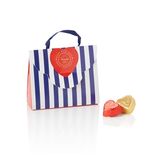 Venchi - Mini Bolsa con 5 Bombones Surtidos, 40 Gr, Sin Gluten, Sin Colorantes ni Conservantes, Idea de Regalo San Valentín
