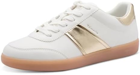 Tamaris Damen Sneaker flach weiß 37