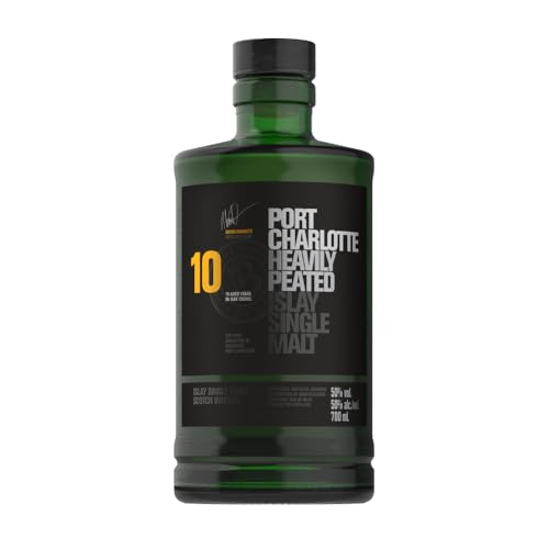 Port Charlotte 10 70cl - Whisky Scozzese di Islay Torbato Single Malt. Aroma di vaniglia e agrumi....