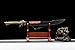 LONGSWORD Handmade Dadao Cow-Tail Sword with Forged High Carbon Steel Blade-PU Scabbard and Alloy Fittings-Perfect for Martial Arts Practice