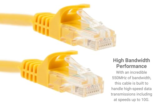 Cable Ethernet CablesAndKits UTP Cat 6 3 pies amarillo miniatura 5