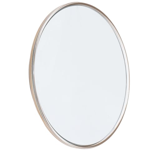 Miroir grossissant x30 doré de 6 pouces à triple ventouse stable