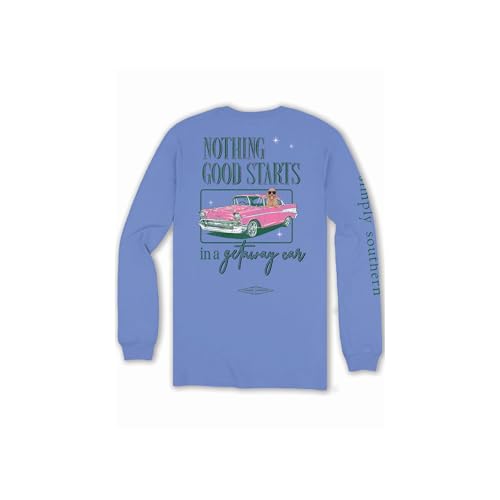 Youth Golden Doodle in Getaway Car Long Sleeve T Shirt