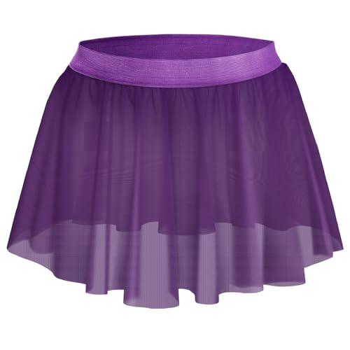 Sissy Skirts for Men Crossdressing Lingerie Sheer Mesh Flared Pleated Micro Mini Skirt