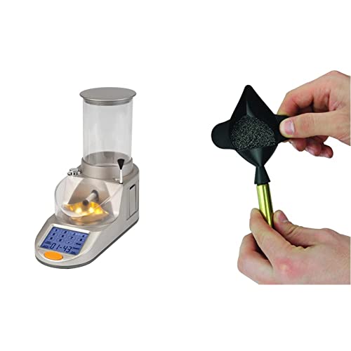 Lyman Gen6 Digital Powder Measure 115V (7750550) Powder PALTM Universal Funnel Pan, Black