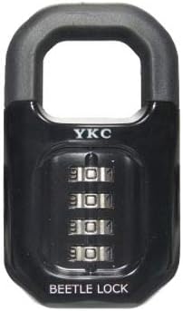 吉野金物 YKC Beetle Lock Door Around Security Gear, 全長90mm, Black (Black 19-3911tcx)