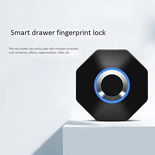 Verrou électronique à empreintes digitales mini serrure de tiroir - 6