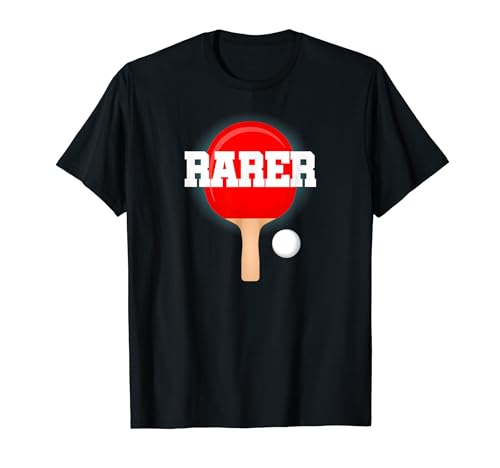Rarer Name - Raqueta de tenis de mesa para niños Camiseta