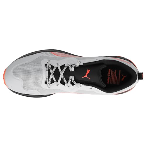 PUMA Puma Men's Better Foam Xterra Running Shoe, Gray Violet Black-Lava Blast, 11.5