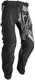 Acerbis Rally Race In Graphic Pantaloni da motocross, nero/grigio, 40