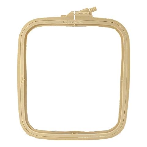 Nurge Stickerei Kreuzstich Quadratisch Rechteckig Kunststoff Rahmen Karamell 195 mm x 220 mm #3 Cover