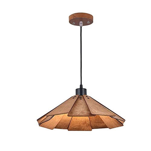 Lustre bois salle à manger pour éliminer la lumière agressive avec élégance