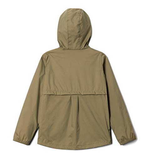 Image of Columbia Youth Switchback Ii Rain Jacket, Waterproof, Reflective Detail Stone Green