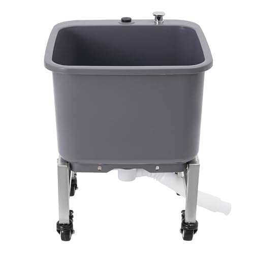 Sayeybu 6635 Grau Ausgussbecken Mobil