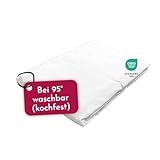 Clinotest Premium Bettlaken ohne Gummizug aus 100% Baumwolle 100x200 cm – Kochfestes Betttuch in Hotelqualität, nutzbar als Tischdecke, Fotohintergrund, Abdeckung & Decke - für Pflegeeinrichtungen