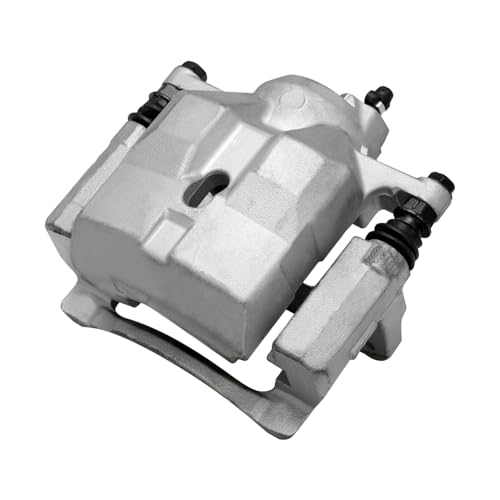 Image of Detroit Axle - Front Left Brake Caliper for 10-22 Toyota Prius 12-15 Prius Plug-In 11-17 Lexus CT200h Disc Brake Caliper w /Bracket 2011 2012 2013 2014 2015 2016 2017 Replacement Driver Side Assembly