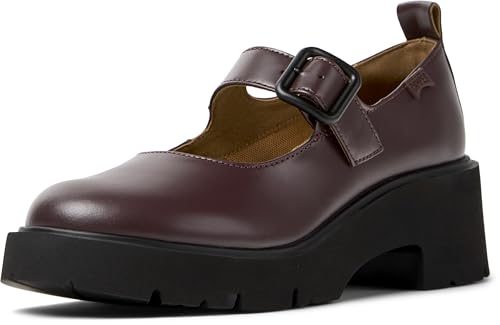 Camper, Milah, Women Shoe, Burgundy, 38, (EU)