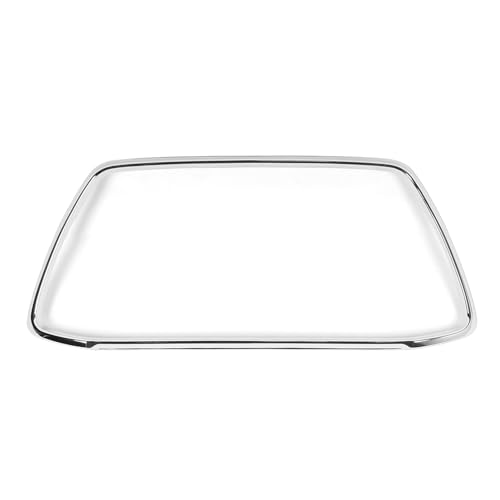 Embellecedor de Rejilla de Parachoques de Coche, Embellecedor Cromado de Rejilla de Parachoques Delantero de Alta Resistencia Reemplazo Decorativo Protector para