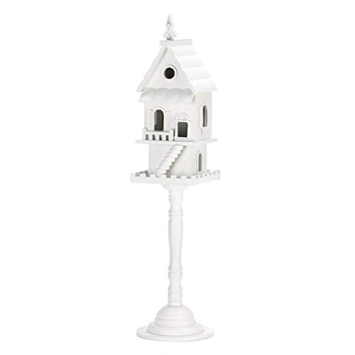 Victorian Two-Story Pedestal Bird House #TOP4